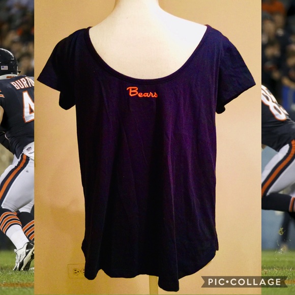 NFL Team Apparel Bears Rhinestone T-Shirt - Picture 4 of 4